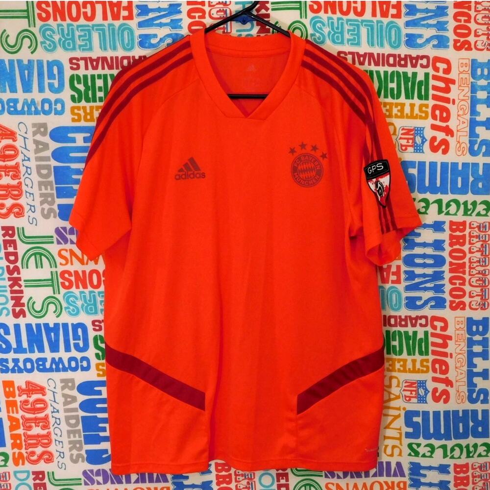 Adidas Bayern Munich 2019 2020 Training Jersey Size L DX9154